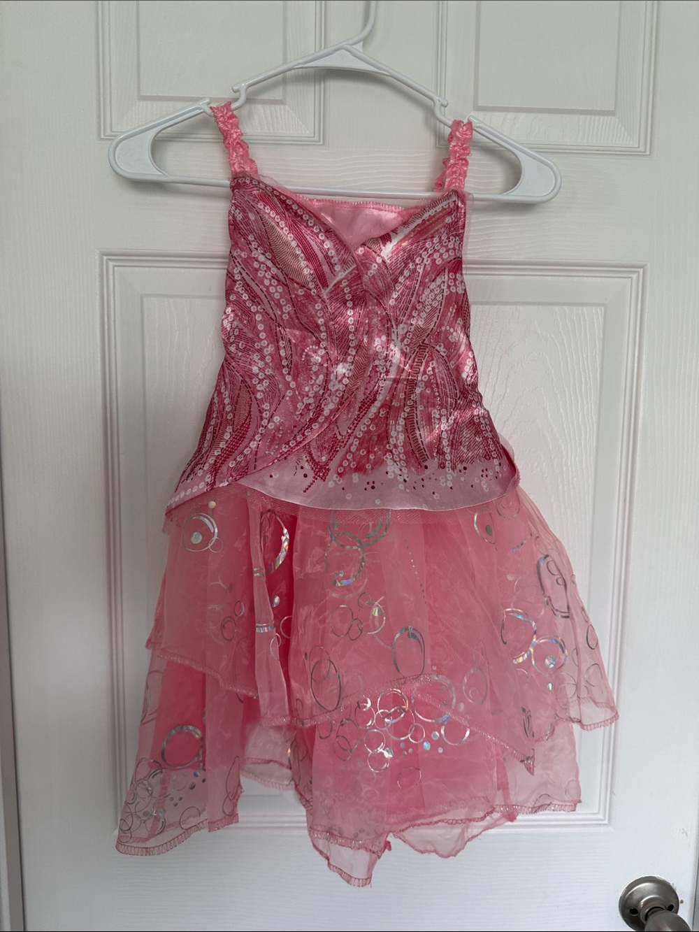 Wicked Glinda the good witch girls pink Halloween costume for girls 4-6X